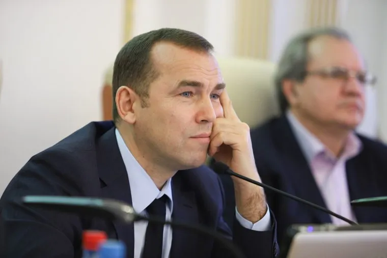 Встреча врио губернатора Курганской области с Секретарем Общественной Палаты РФ Фадеевым В. Курган, шумков вадим