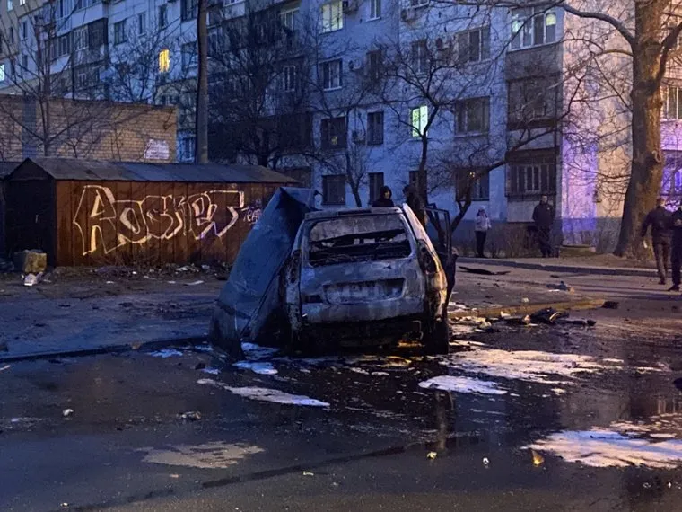 Взрыв произошел во дворе жилого дома на ул. Кировская в Мелитополе 