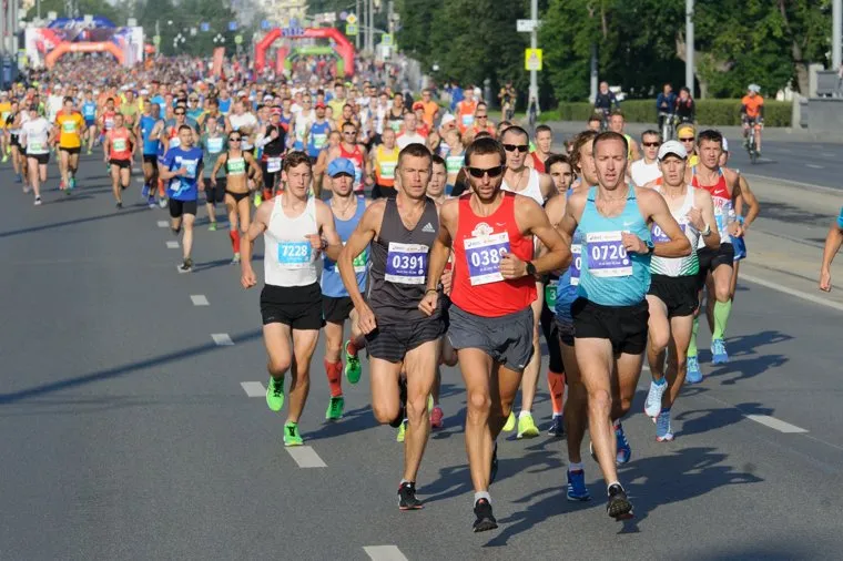 Марафон "Европа-Азия". Екатеринбург