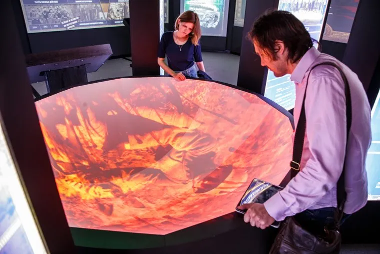 Мультимедийный исторический парк «Россия - Моя история. Свердловская область» за несколько дней до официального открытия. Екатеринбург