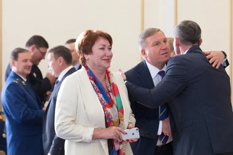 Полпред президента в УФО представил врио губернатора Курганской области Шумкова Вадима региону. г. Курган (необр)