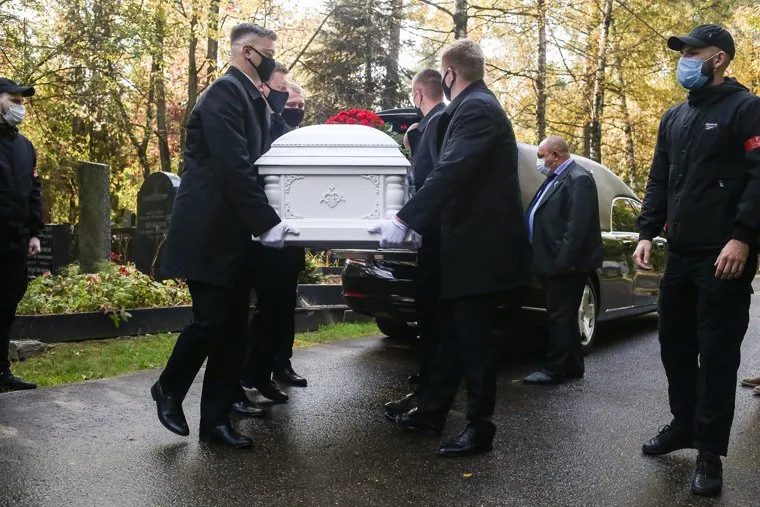 Прощание с Максимом Марцинкевичем. Москва