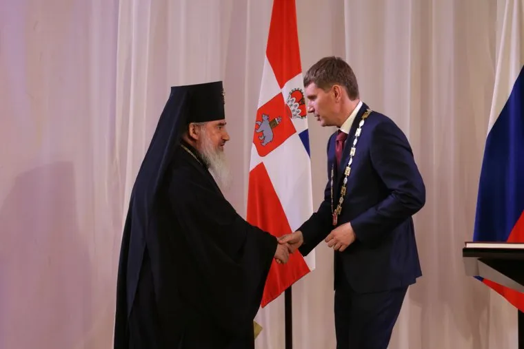 Инаугурация Губернатора Пермского края Максима Решетникова. Пермь, решетников максим, инаугурация
