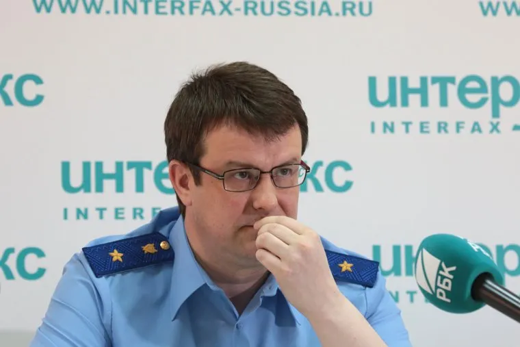 Прокурор Пермского края Андрей Юмшанов на пресс-конференции