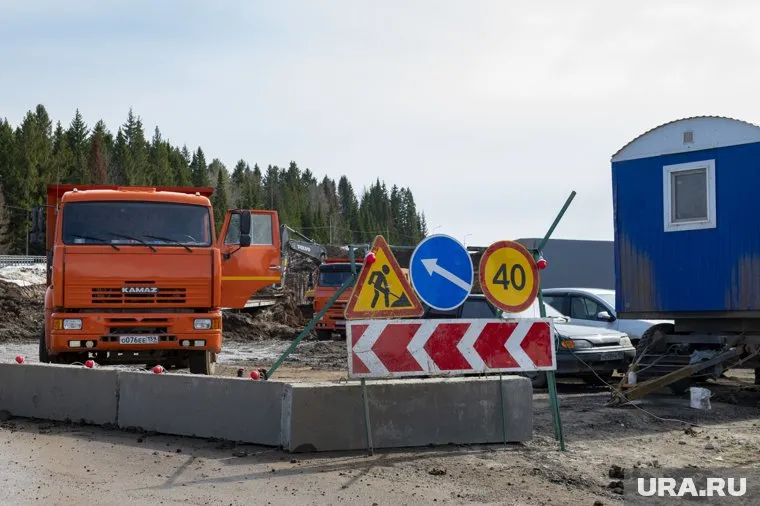 На Среднем Урале перекрыли участок трассы Пермь — Екатеринбург