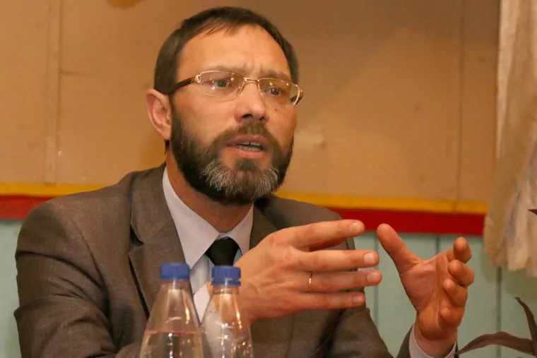 Встреча главы Кетовского района Александра Носкова с жителями поселка Старый Просвет.Кетовский районКурганская обл, носков александр