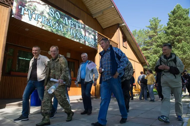 Сплав Игоря Холманских по Чусовой. Слобода