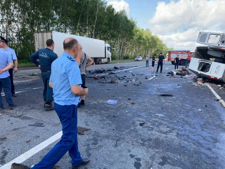 Авария на трассе в Рязанской области 18 июня: фото