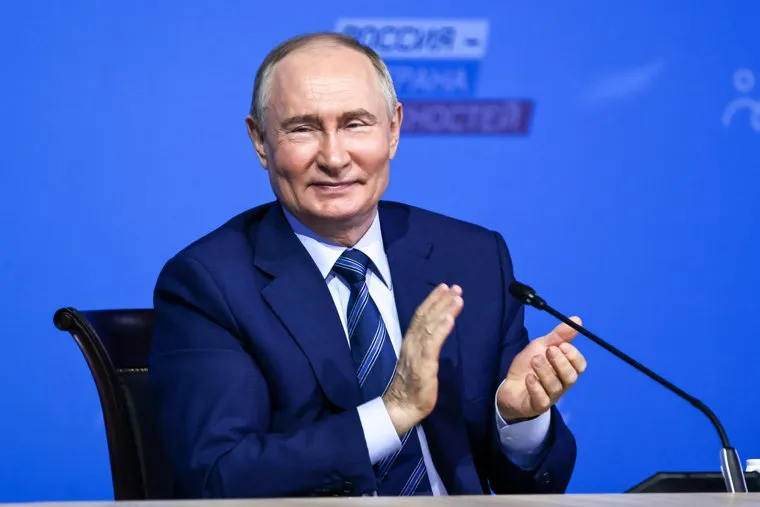 Владимир Путин на ВДНХ. Москва