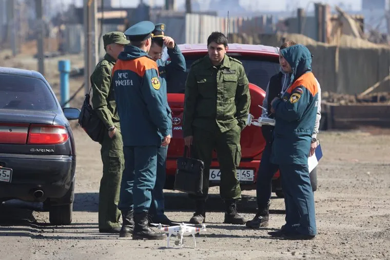 Смолино. Последствия пожара. Курган