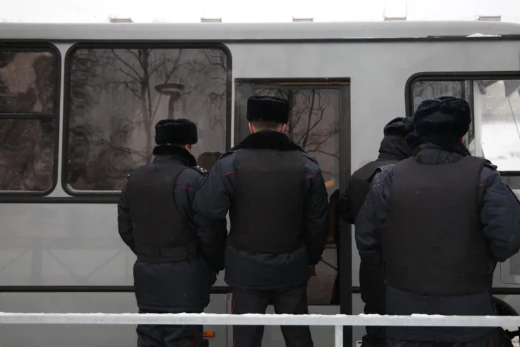 Митинг в поддержку Алексея Навального. Пермь