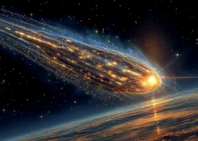 CNN объяснил причины возникновения двойного хвоста у кометы 3I/ATLAS