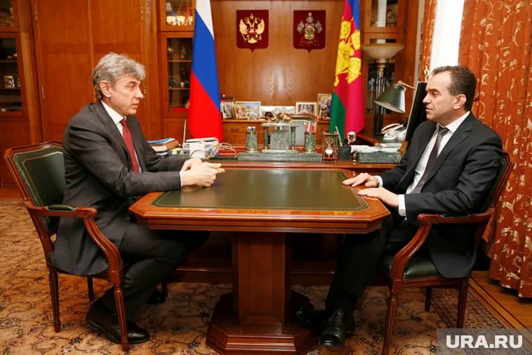 Сергей Галицкий рассказал о планах на будущее на встрече с губернатором Краснодарского края Вениамином Кондратьевым