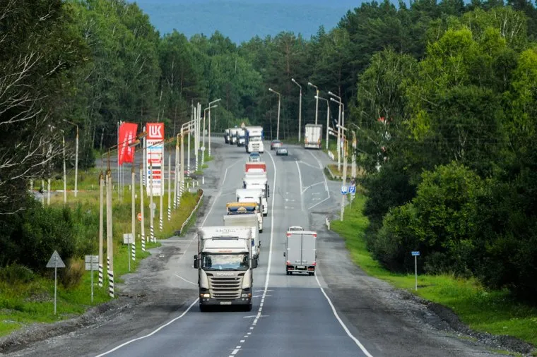 Автодорога М5. Челябинск