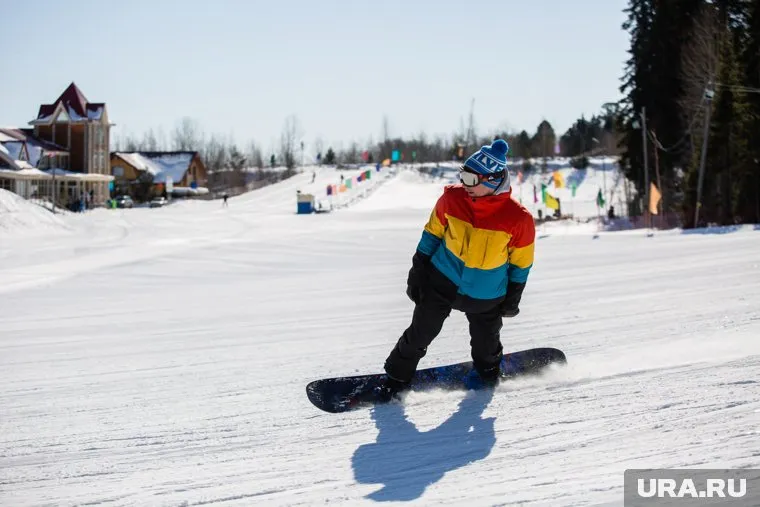 Уральцы стали чаще кататься в горах в январе
