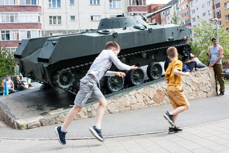 День ВДВ. Тюмень