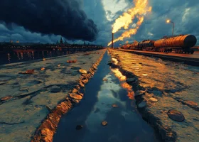 ВСУ атаковали маршрут экспорта казахстанской нефти в Новороссийске