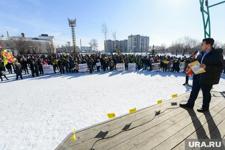 Организаторы митинга завысили свои цифры