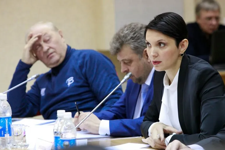 Выездное совещание губернатора в спорткомплексе «Гора белая». Нижний Тагил, рябцева жанна