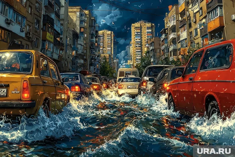 Сергей Меликов заявил, что ливни в Махачкале продолжатся до конца выходных