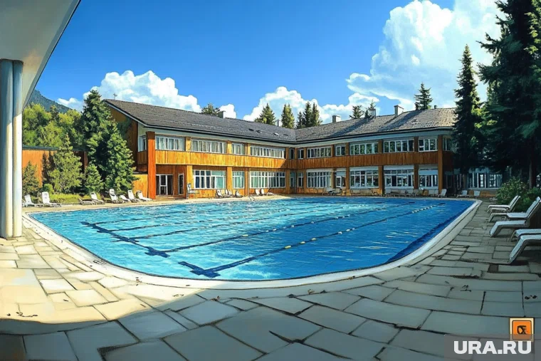 Первую очередь санатория открыли 10 октября 