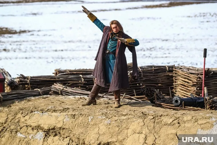 Фото со съемок фильма "Тобол", который, как считается, может подогреть интерес туристов к Тюменской области