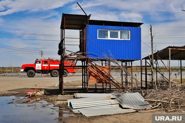 Резкое таяние снега в Челябинской области усугубил начавшийся ночью дождь (архивное фото)