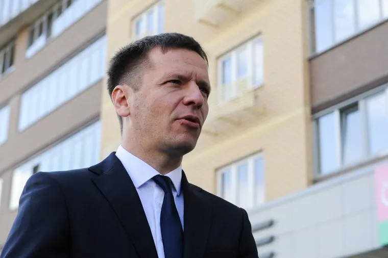 Посещение площадки жилого комплекса «Ньютон» Алексеем Текслером. Челябинск