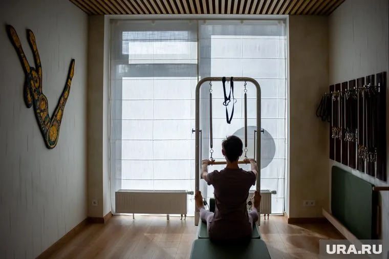 Студия для занятий фитнесом находится в центре Перми