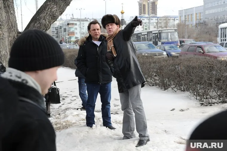 Победа Зиганшина стала неожиданностью для всех наблюдателей (на фото — совладельцы общества «Малышева, 73» Игорь Заводовский и Константин Погребинский)