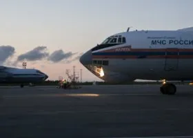 К месту пожара под Новороссийском вылетел Ил-76