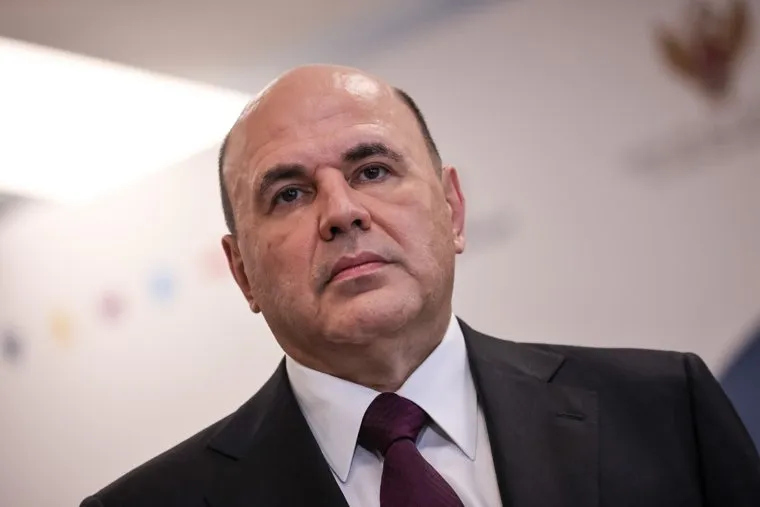 Премьер-министр России Михаил Мишустин в Реутове. Московская область, Реутов