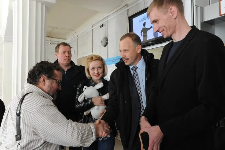 Евгения Чудновец на суде по «делу Сандакова». Челябинск, колосовский сергей, бабушкин андрей, севастьянов алексей, чудновец евгения, мясников андрей