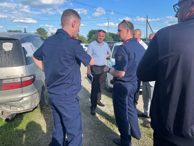 Штаб волонтеров-поисковиков подростка Арслана Махамади в Еткульском районе (Челябинская область)