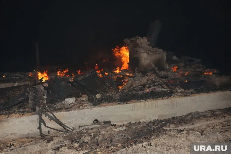 В СНТ «Солнышко» Тюменского района сгорели 25 дач