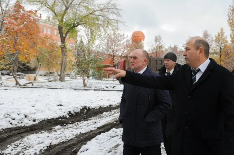 Объезд городских территорий Борисом Дубровским. Челябинск, ереклинцев виктор, дубровский борис