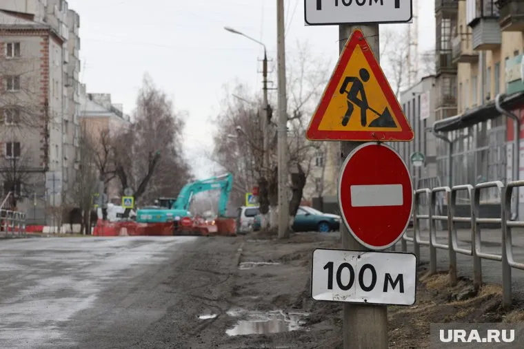 Участок улицы Панфилова перекроют до середины октября (архивное фото)