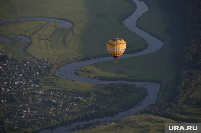 Воздушный шар упал в Дагестане