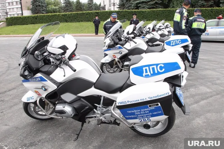 Таких мотоциклов у челябинской полиции еще не было