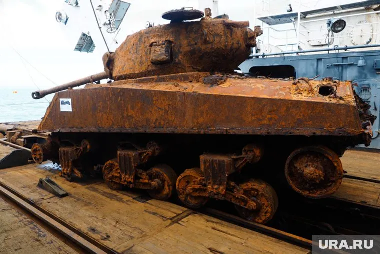 М4, один из самых массовых танков времен Второй мировой, поставлялся в СССР по ленд-лизу