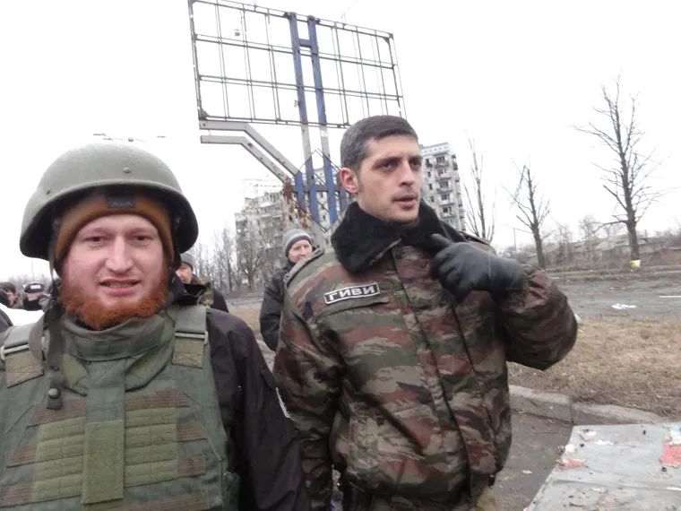 Командир батальона Сомали Михаил Толстых Гиви, гиви, толстых михаил