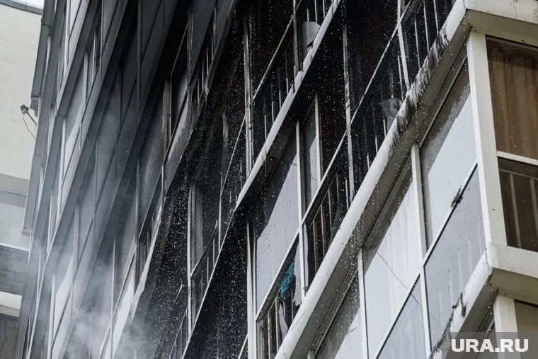 Квартира загорелась в Заозерном (архивное фото)