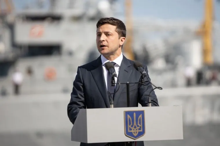 Владимир Зеленский, президент Украины. Сайт президента Украины