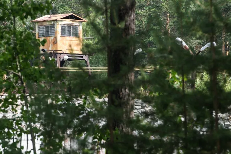 Владислав Рябухин выходит на свободу. Свердловская область, Решеты