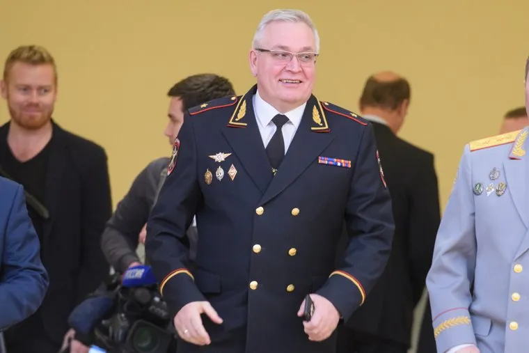 Глава ГУ МВД России по Свердловской области Мешков Александр. Екатеринбург