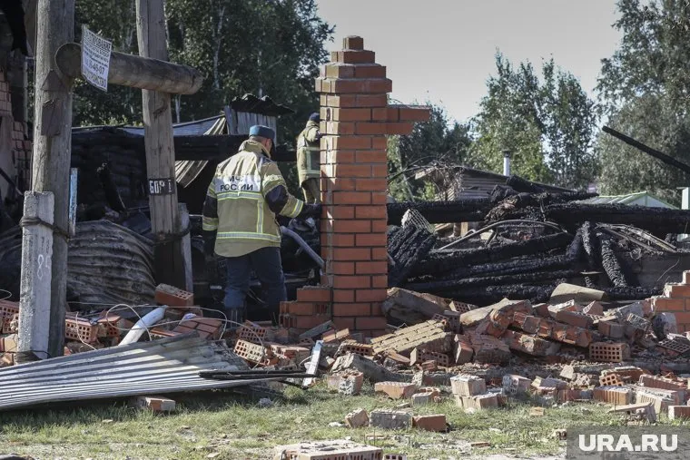 В частном доме взорвался бытовой газ