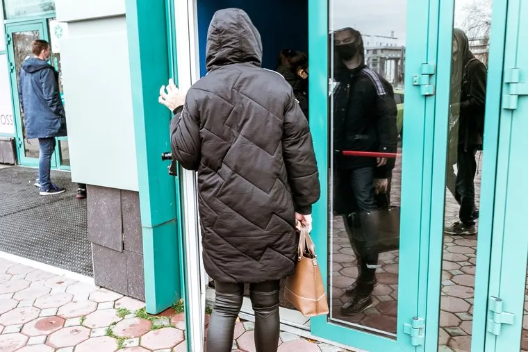 Масочный режим во вторую волну коронавируса. Тюмень