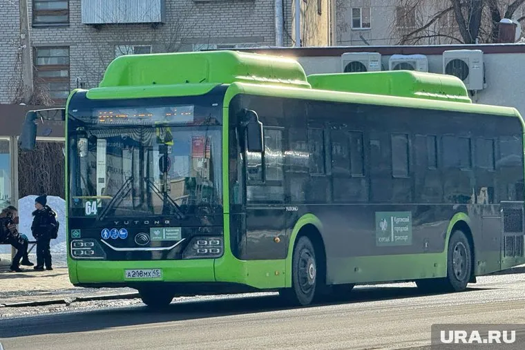 В Кургане есть обслуживание городских автобусов КАВЗ