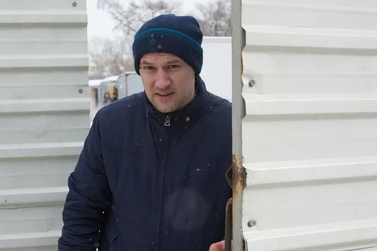 Активисты забрались на телебашню и требуют референдум. Фото с места событий, Екатеринбург, свалов алексей