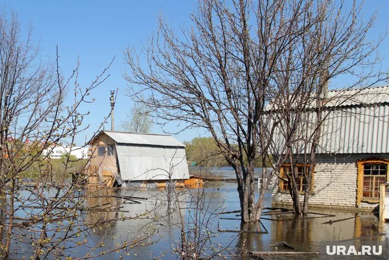 Курганцев попросили эвакуироваться заранее из-за быстрого прихода воды (архивное фото)
